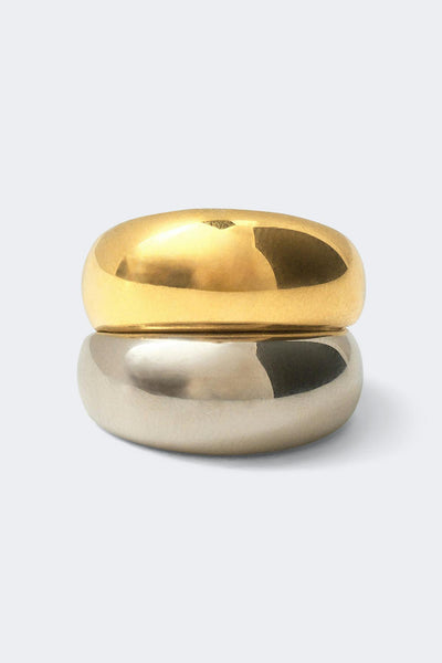 2-pack stainless steel ring