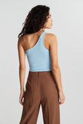 Joline one shoulder top - Blue bell