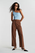 Joline one shoulder top - Blue bell