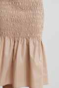 Vivvi smock skirt - Beige/silver