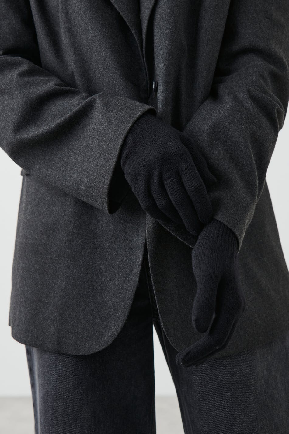 basic gloves - Black/black