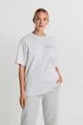 Nicki t-shirt - White/print