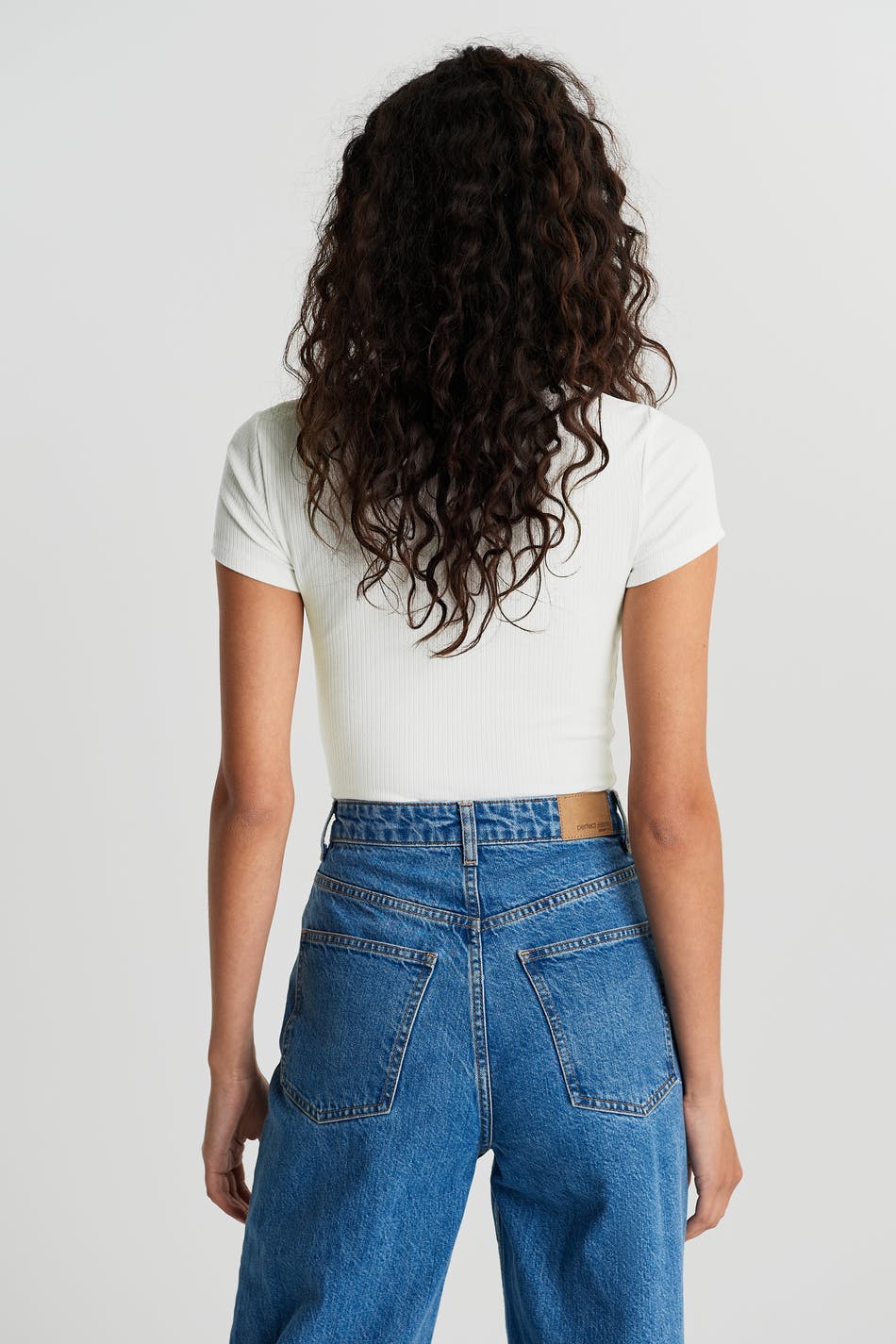 Hedvig cutout top - Blanc cassé