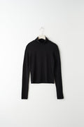 Soft turtleneck top - Noir