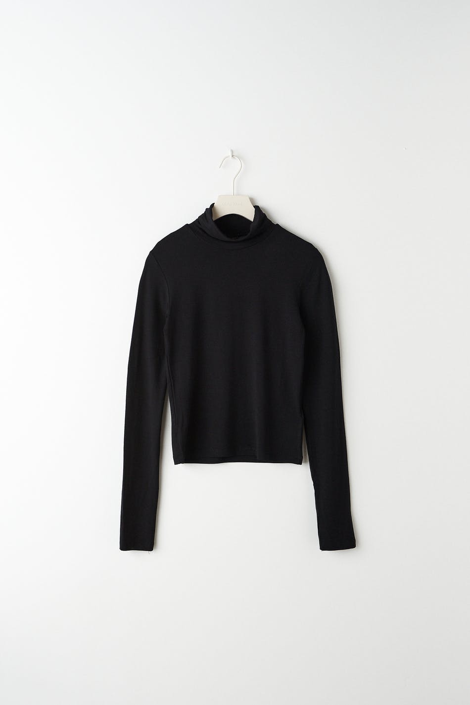 Soft turtleneck top - Noir