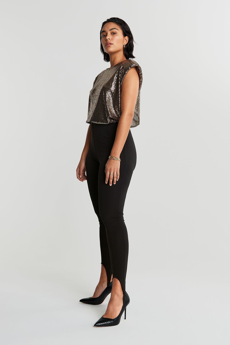 Lo stirrup leggings - Noir