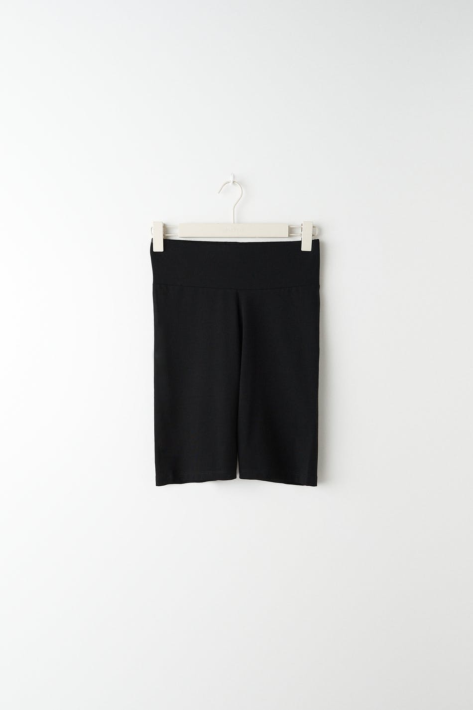 basic long biker pants - Noir