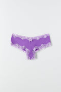 micro lace brazilian - Pastel lilac