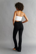Molly slit jeans - Noir