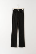 Molly slit jeans - Noir