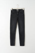 Mid waist skinny jeans - Offblack