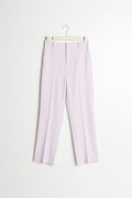 straight regular trousers - Noir