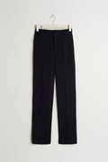 straight tall trousers - Noir