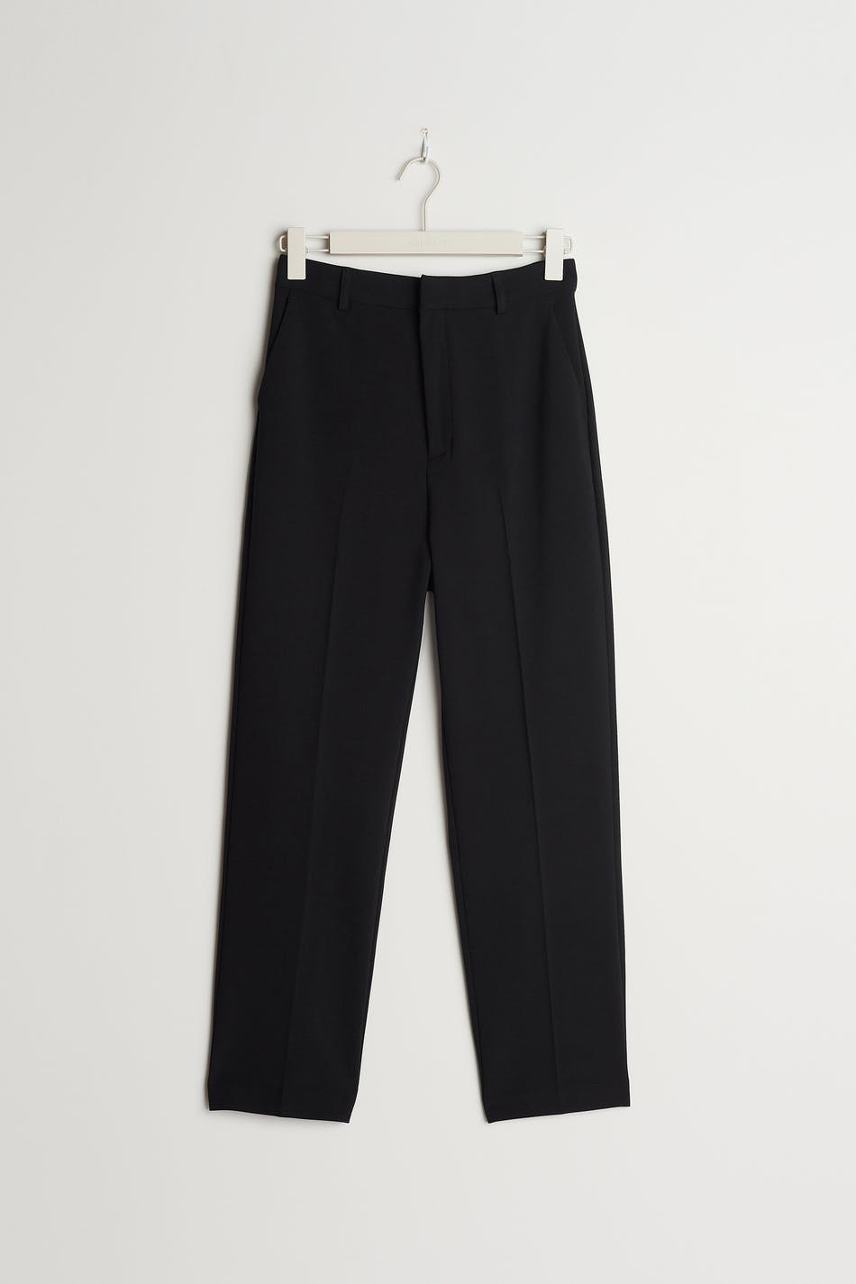 straight petite trousers - Noir