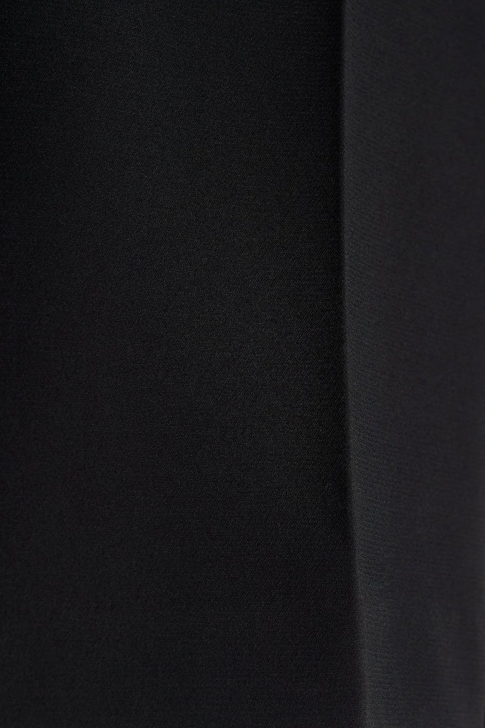 straight petite trousers - Noir