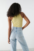 basic rib tank - Sharkskin