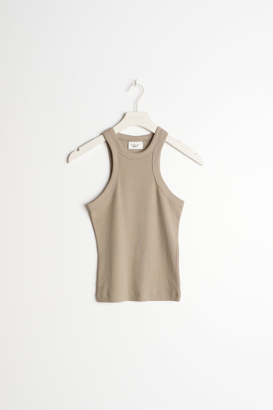 basic rib tank - Sharkskin