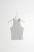 basic rib tank - Ecru