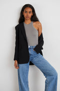 basic rib tank - Blanc