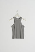 basic rib tank - Ecru