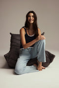 Tight fit rib singlet - Peacoat