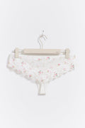 lace string - Pink cloud