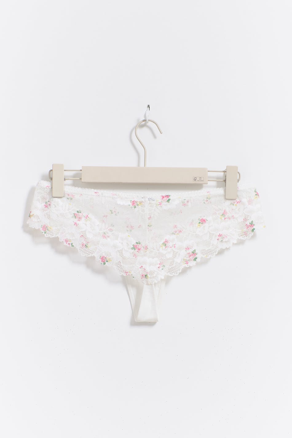lace string - Pink cloud