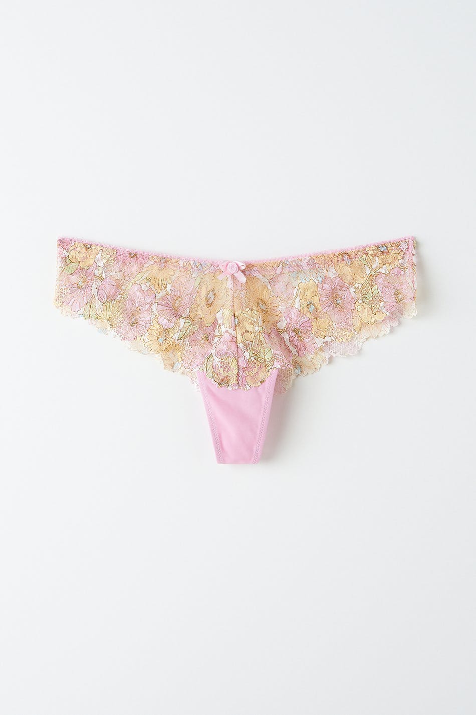 lace string - Rhubarb
