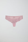 lace string - Pink flower