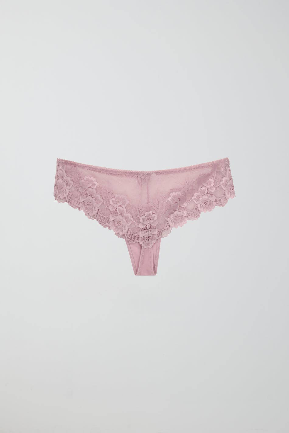 lace string - Pink flower