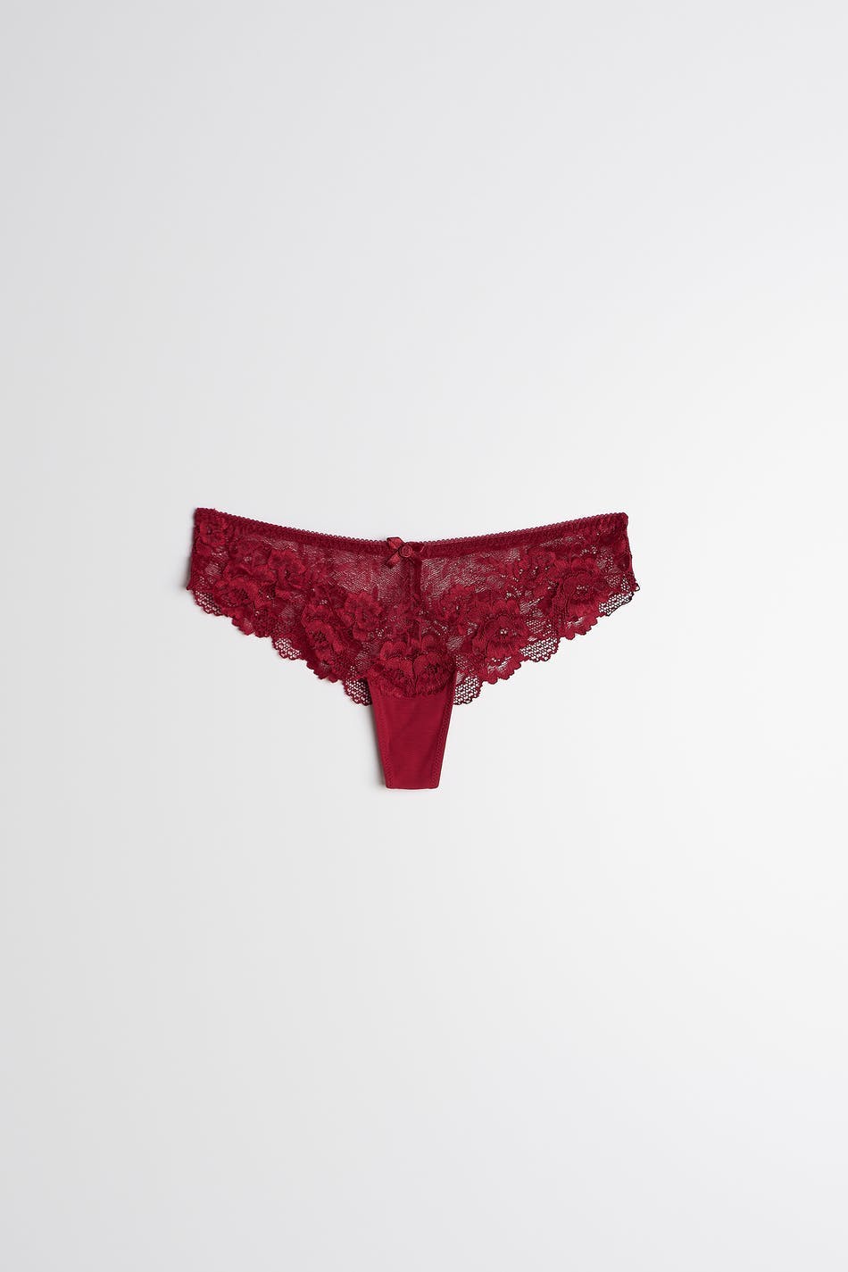 lace string - Noir