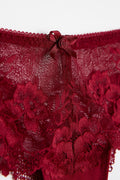 lace string - Noir