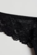 lace string - Blanc