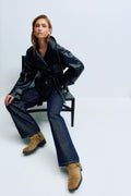 Low wide jeans - Vintage blue