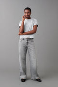 Low wide jeans - Vintage blue