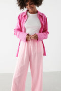 Disa gauze trousers - Parfait pink