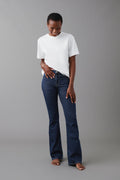 Full length flare jeans - Gris