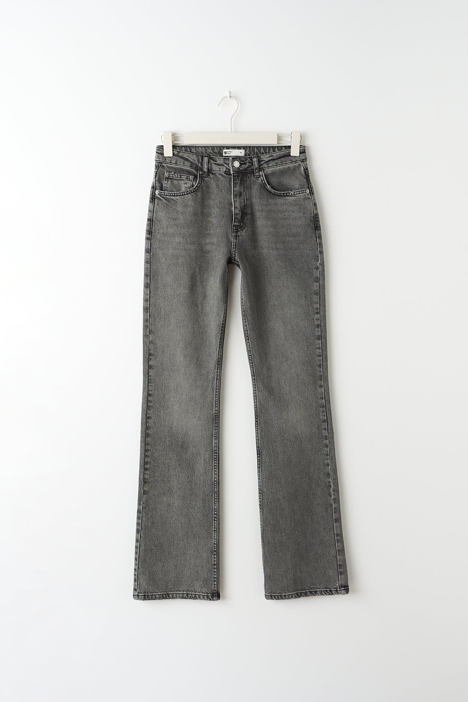 Full length flare jeans - Gris