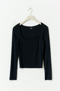 Soft touch jersey top - Java