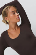 Soft touch jersey top - Grey melange