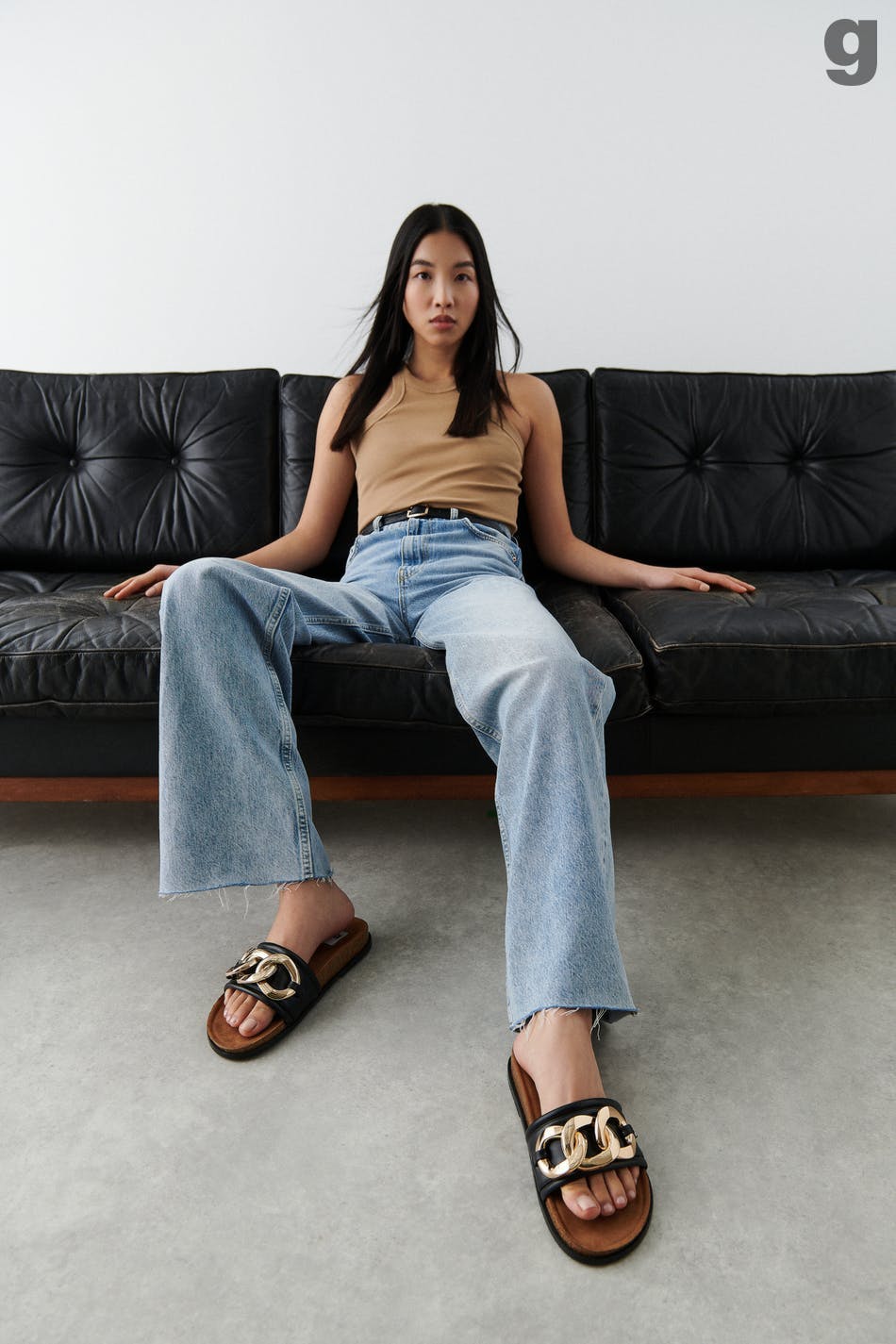 Maja sandals - Noir