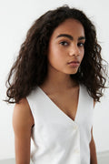 I&e vest - Blanc