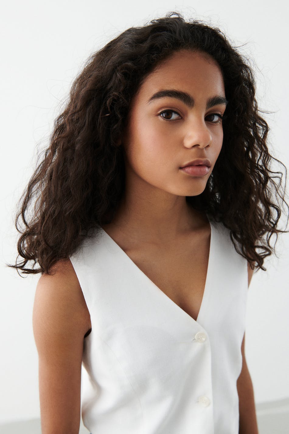 I&e vest - Blanc