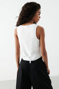 I&e vest - Blanc