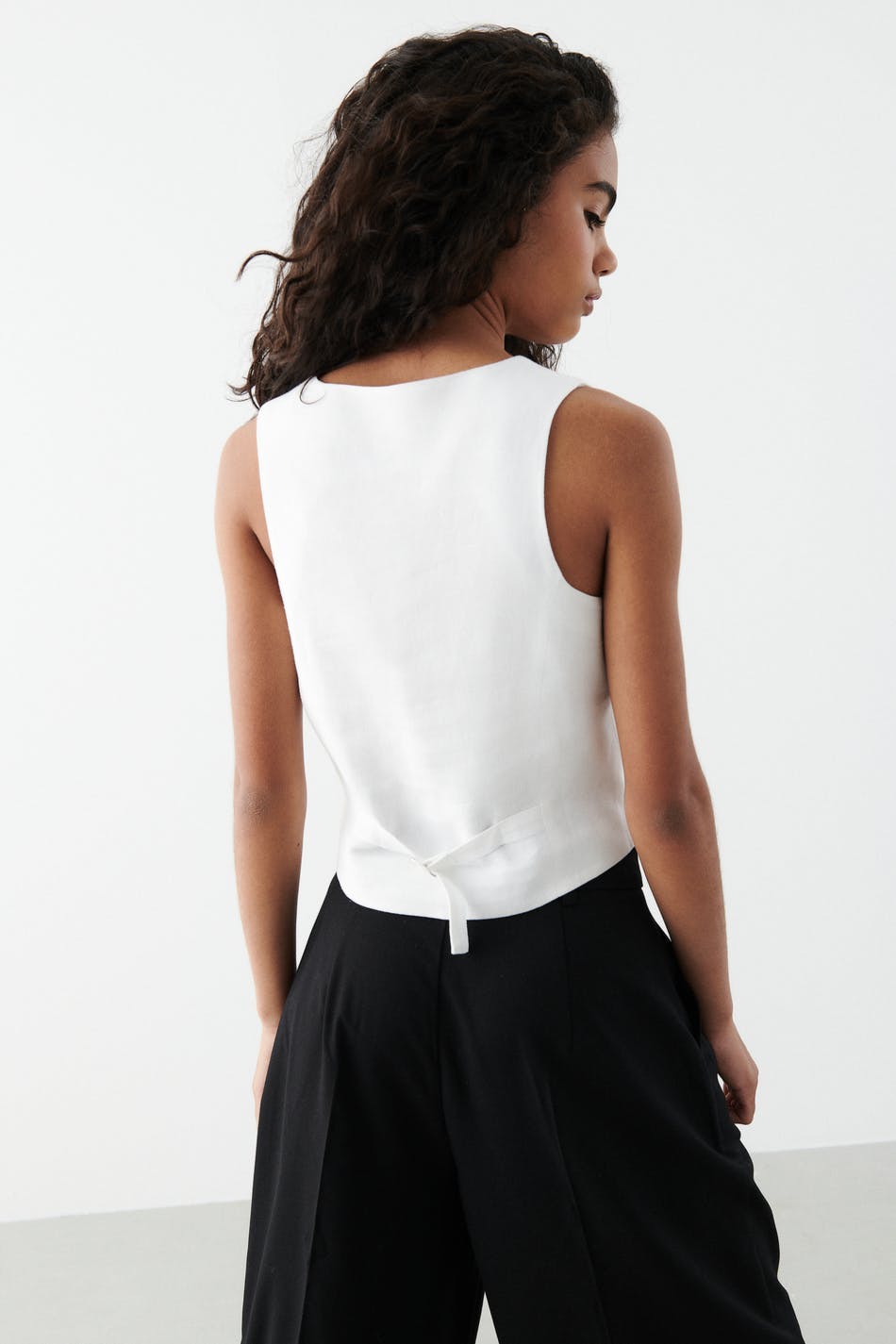 I&e vest - Blanc