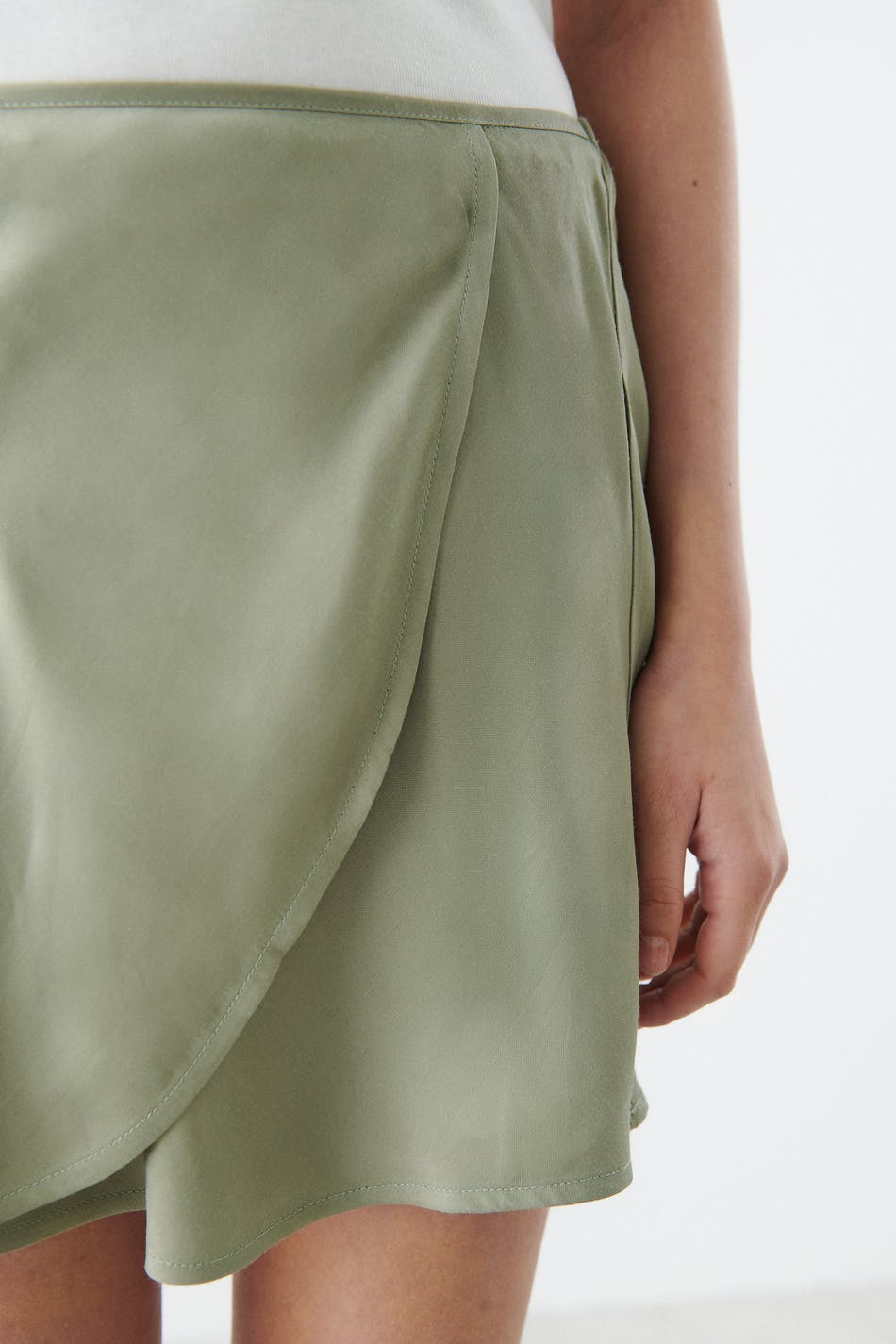 I&e wrap skirt - Vert