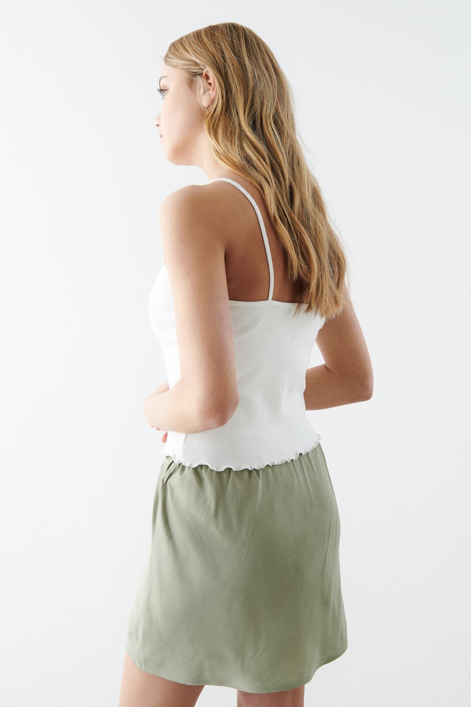 I&e wrap skirt - Vert
