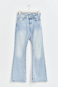 low waist bootcut jeans - Bleu clair