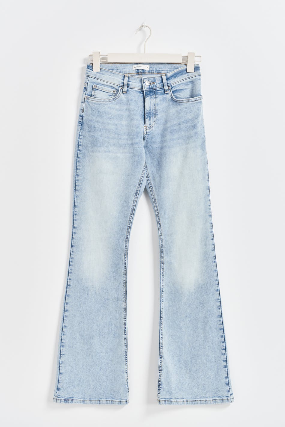 low waist bootcut jeans - Bleu clair