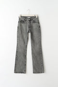 flare jeans - Gris